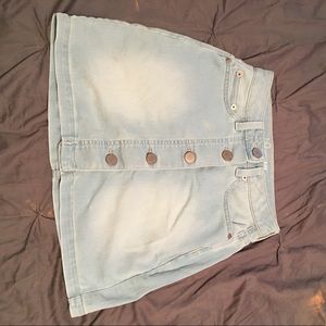 Jean skirt